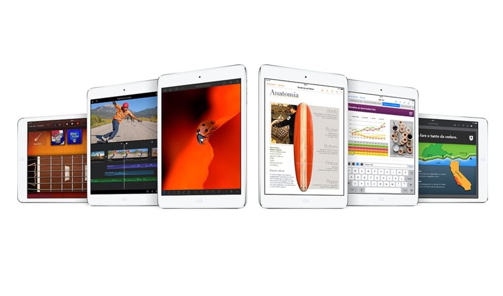 Nuovi iPad Air e iPad Mini Retina, le immagini