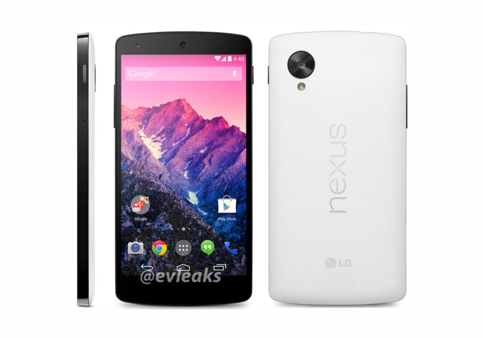 Il Nexus 5 arriva il 1 novembre