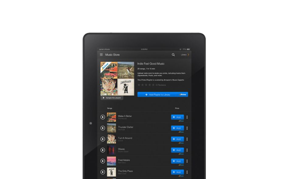 Amazon Prime Music: la sfida a Spotify parte ad handicap