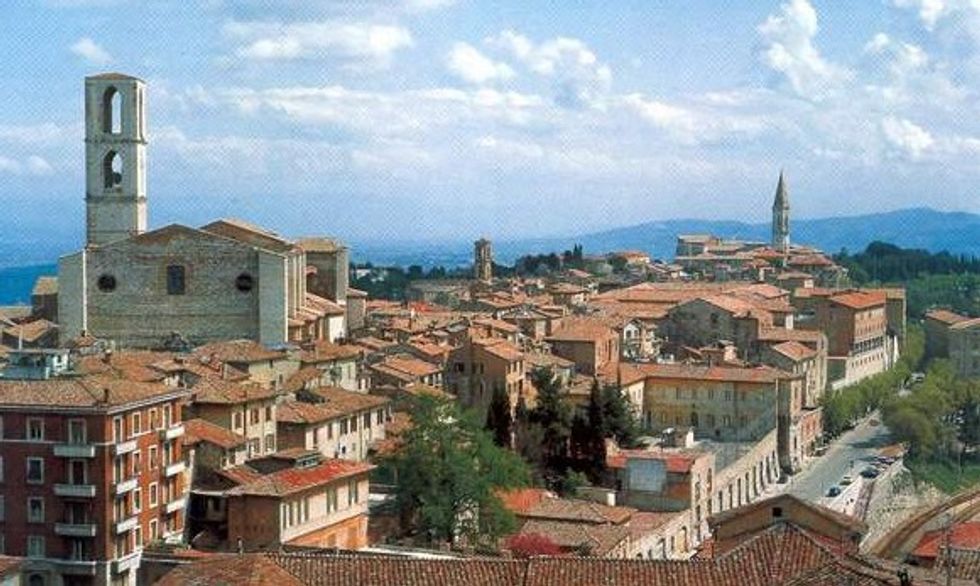 Perugia, una città che assomiglia tanto a Gotham city