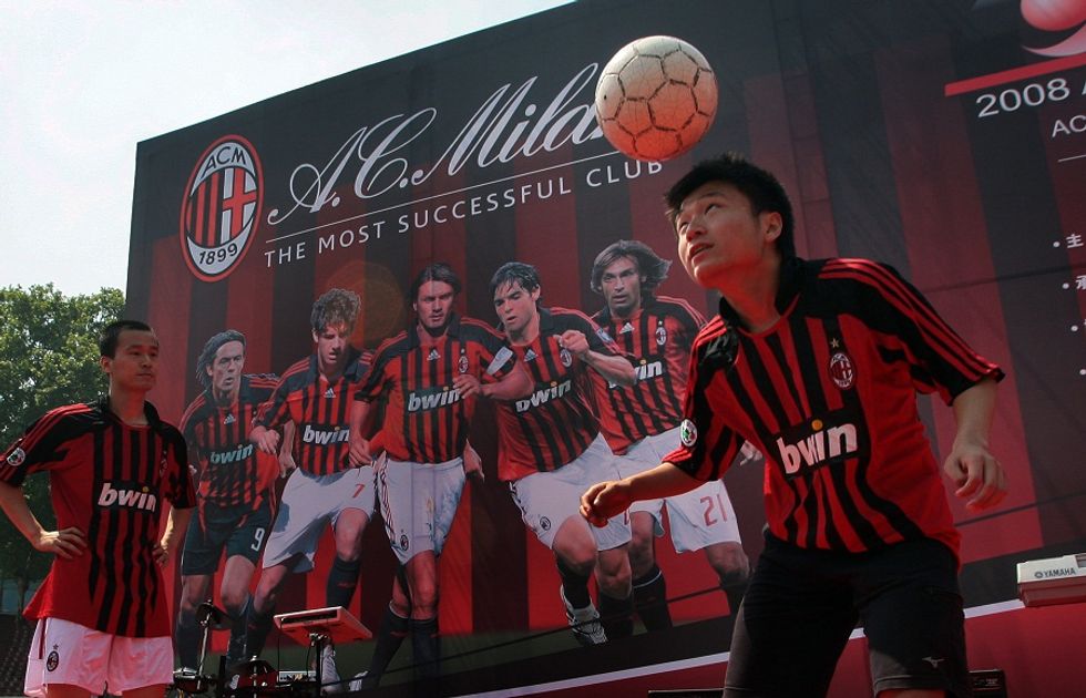La Cina alla conquista del calcio italiano