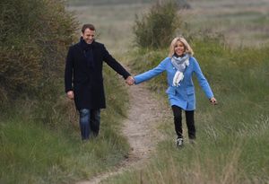 Emmanuel Macron e Brigitte Trogneux