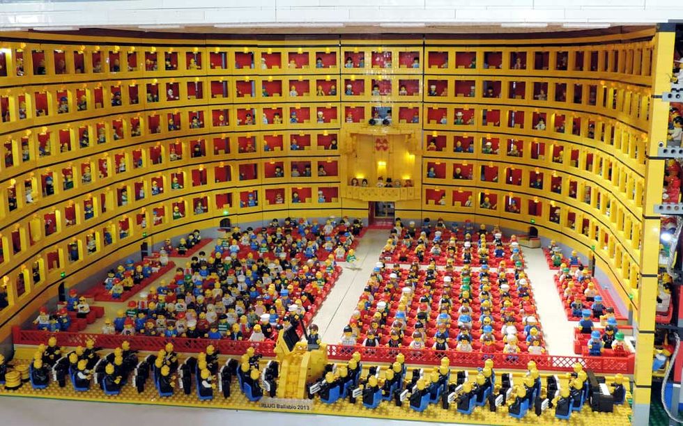 Lego celebra La Scala di Milano e Giuseppe Verdi
