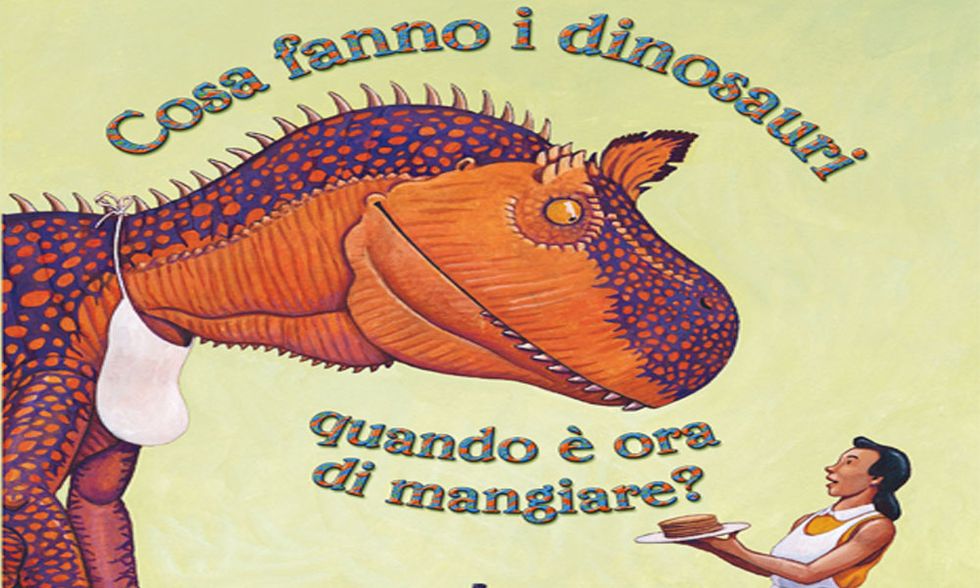 "Cosa fanno i dinosauri...": una nuova esilarante serie di libri per i più piccoli