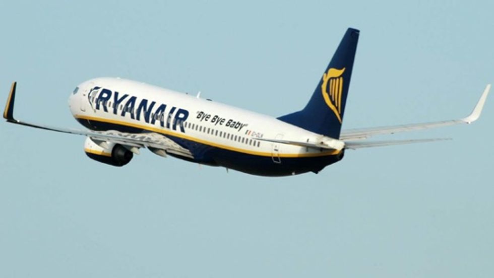 Ryanair: viaggi in piedi con una sterlina