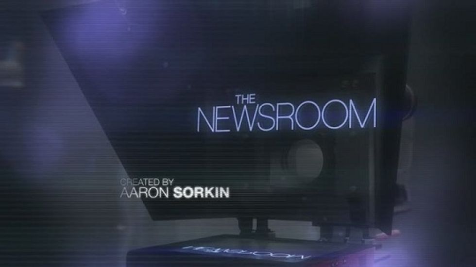 The Newsroom: well done, Mr. Sorkin.