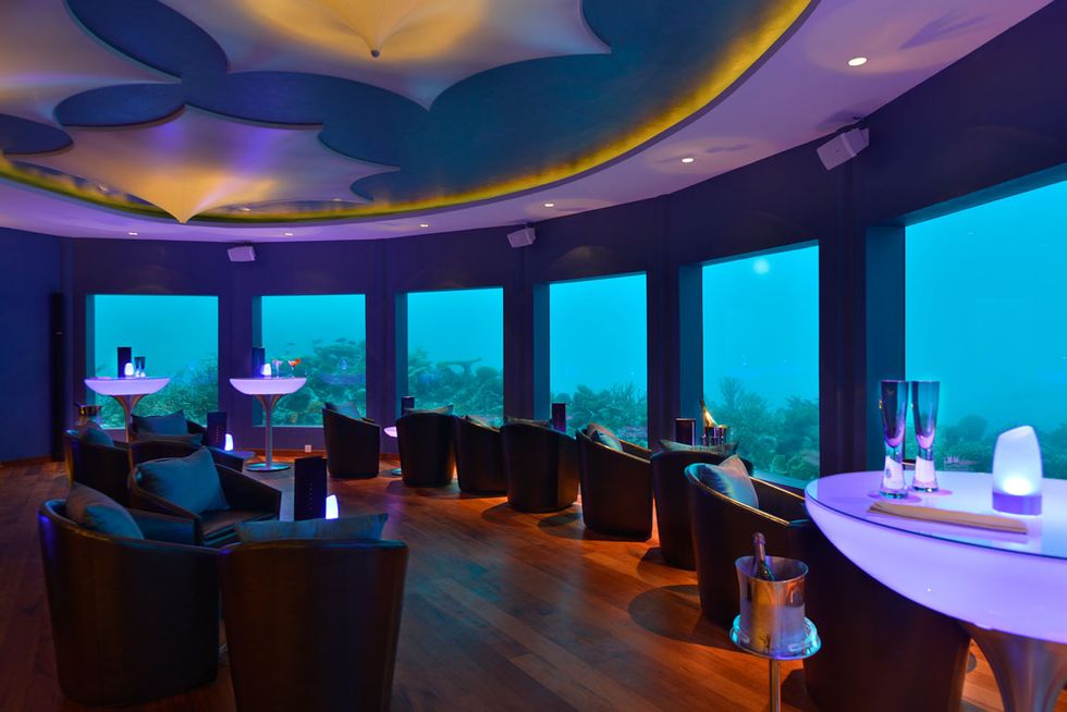 Subsix: alle Maldive il primo nightclub sottomarino