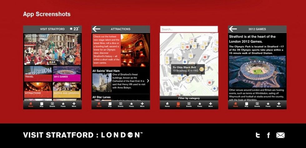 Londra (olimpica e non) in una app
