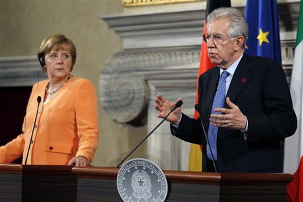 Monti e Merkel, perché ha ragione il Financial Times