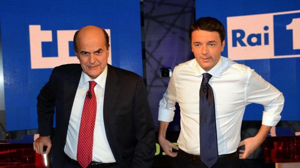 L’Italia di Bersani e quella di Renzi, incerte e divise