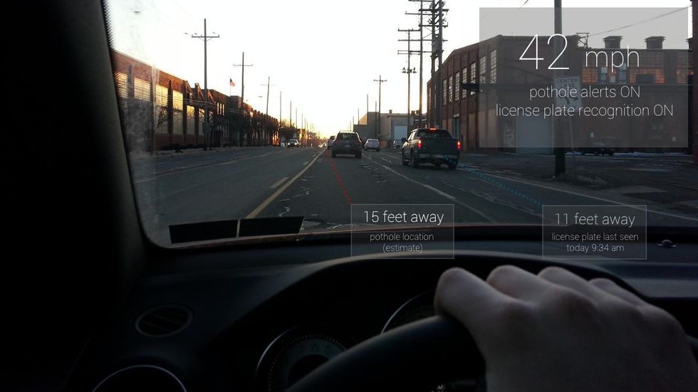 Multa a chi guida con i Google Glass