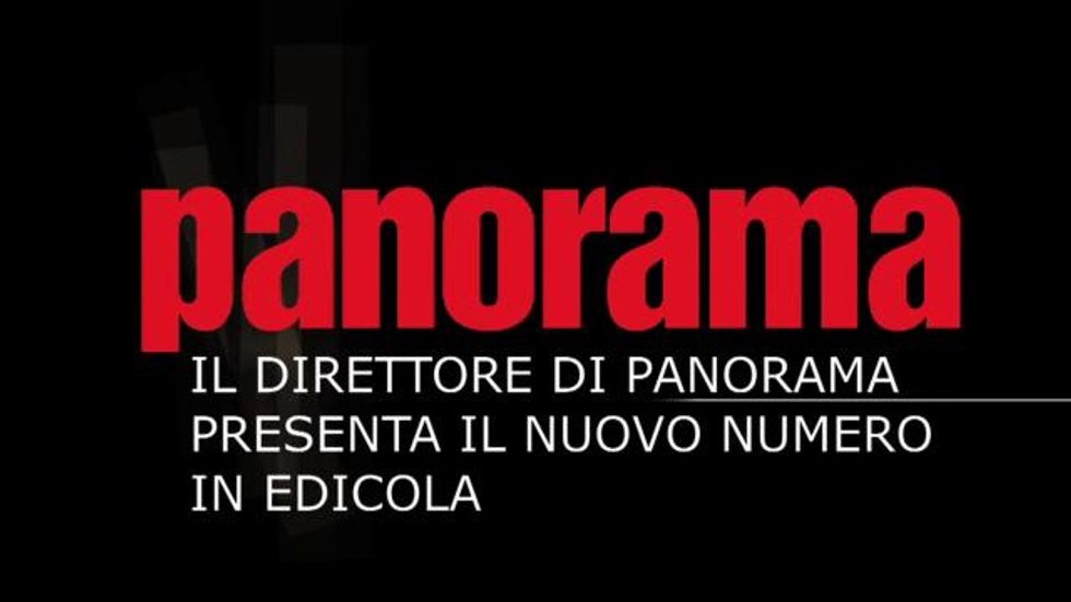 Giorgio Mulè presenta il numero di Panorama in edicola