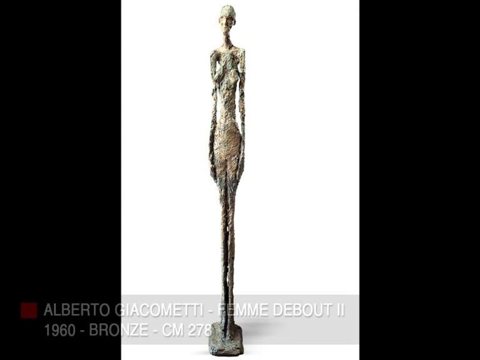 Alberto Giacometti: le sue opere in mostra al Forte di Bard