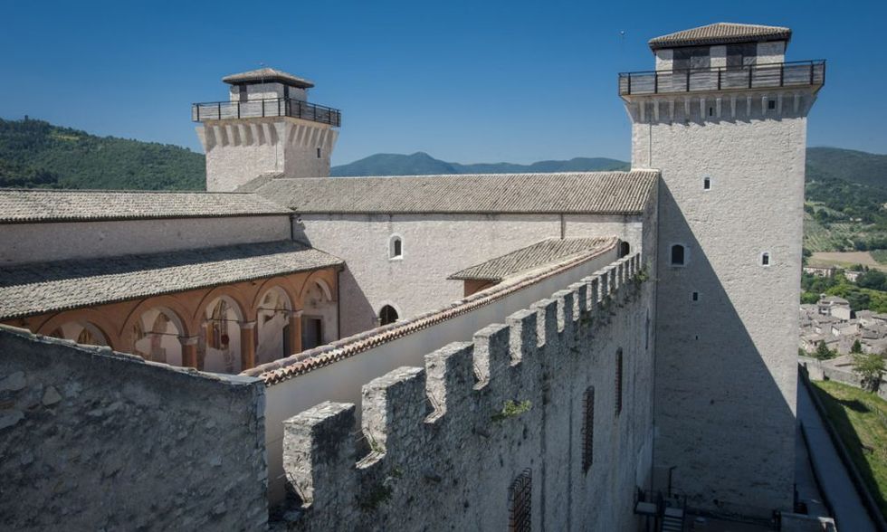 Panorama D'Italia a Spoleto, il tour della Rocca Albornoziana