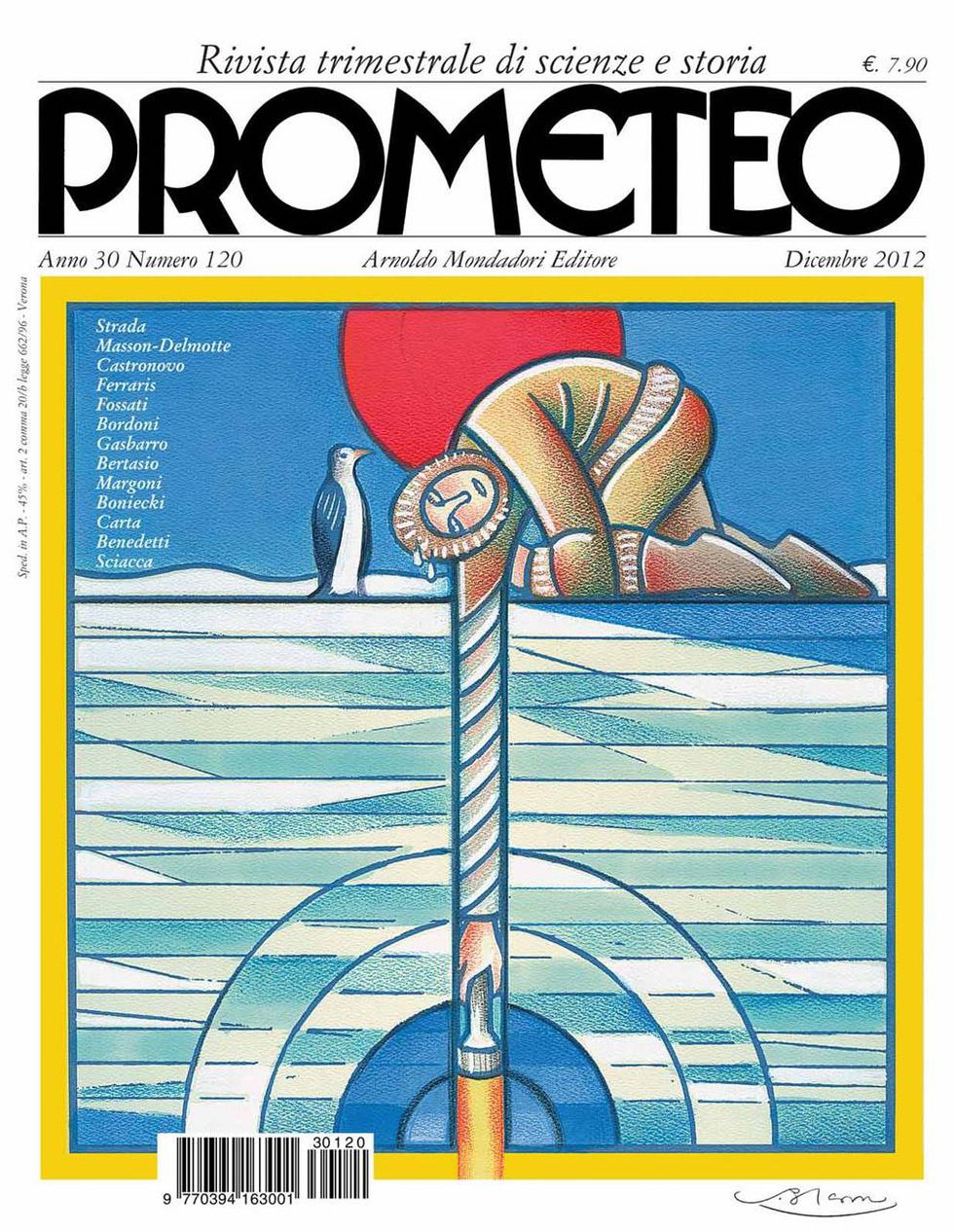 Prometeo, è in edicola il numero di dicembre 2012