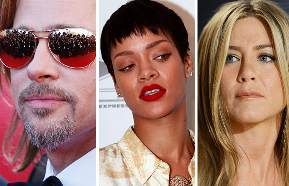 Brad Pitt, Rihanna, Madonna e Jennifer Aniston: i segreti di bellezza delle star