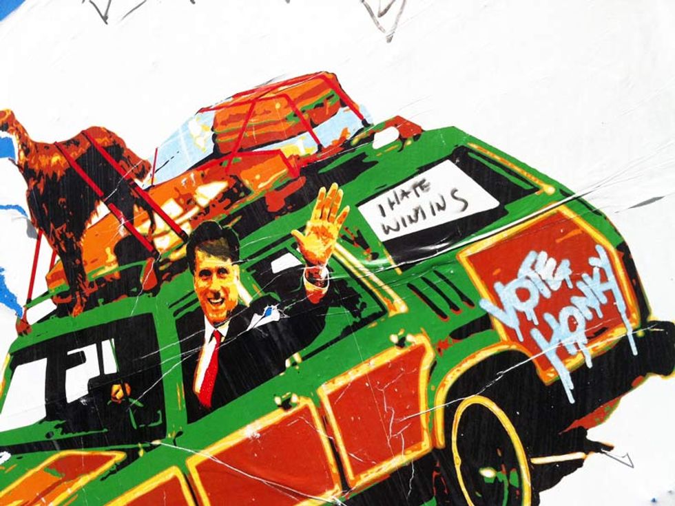 Presidenziali Usa, gli street artist contro Romney