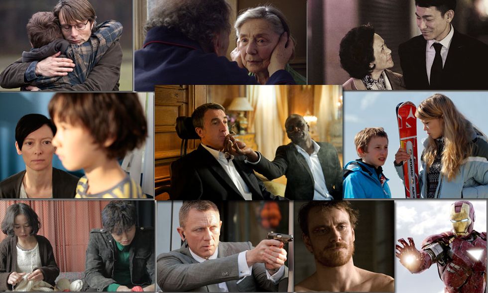 I 10 film più belli del 2012