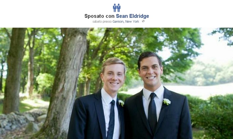 Facebook riconosce i matrimoni gay