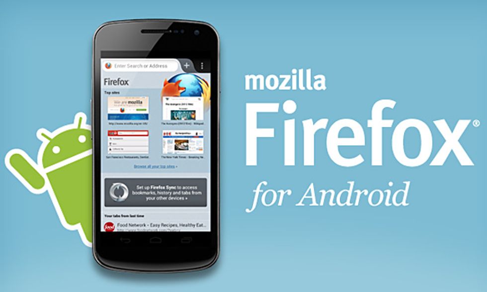 Le migliori applicazioni per Android: Mozilla Firefox