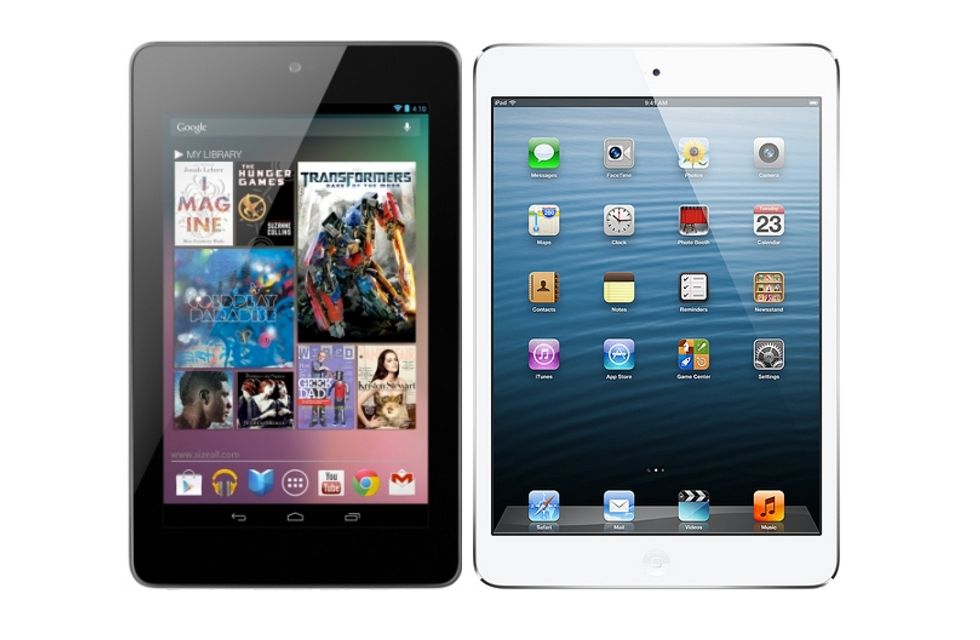 iPad mini, Nexus 7 e Kindle Fire HD: chi vince la guerra dei tablet mignon?