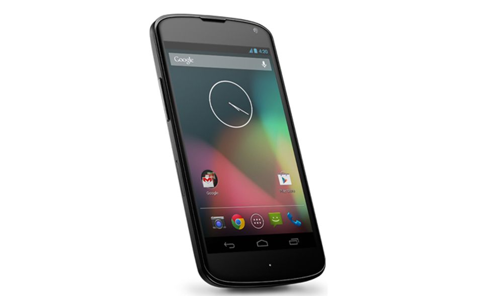 Nexus 4, ecco il primo smartphone con Android 4.2