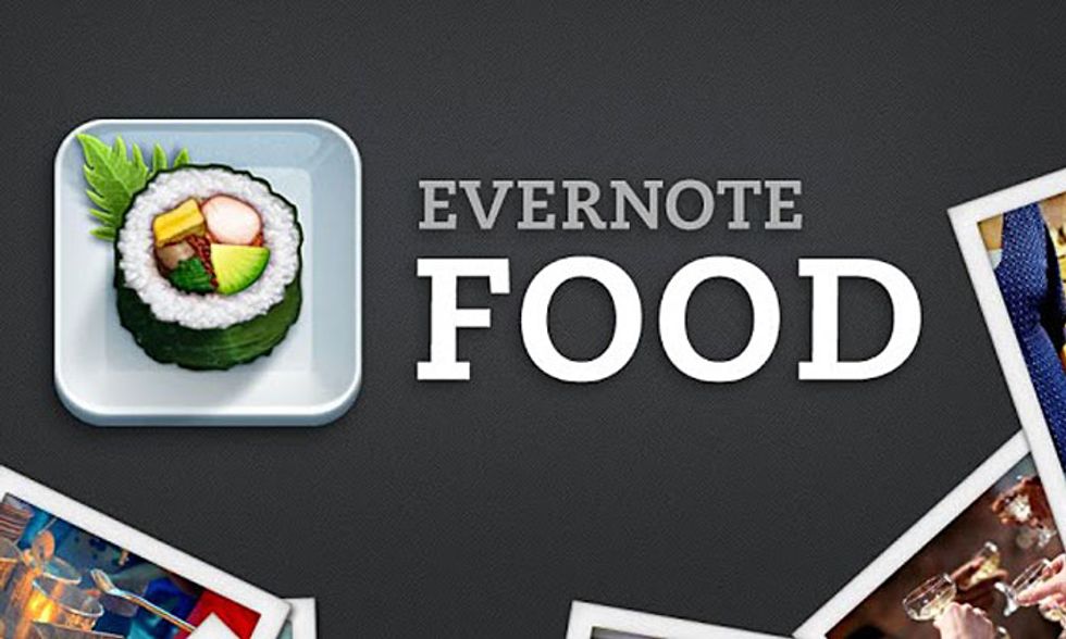 Le migliori applicazioni per Android: Evernote Food