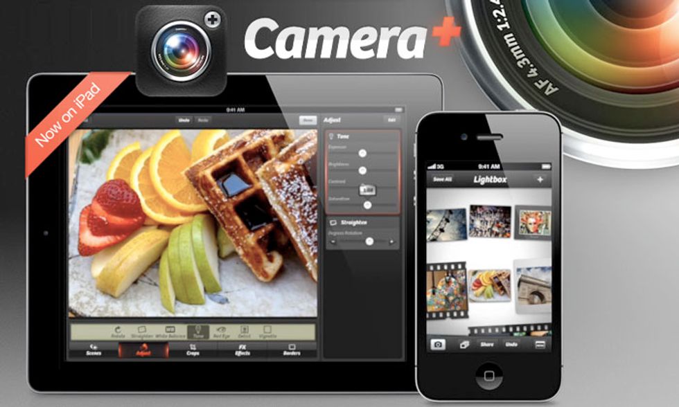 Le migliori applicazioni per iPad: Camera+ for iPad