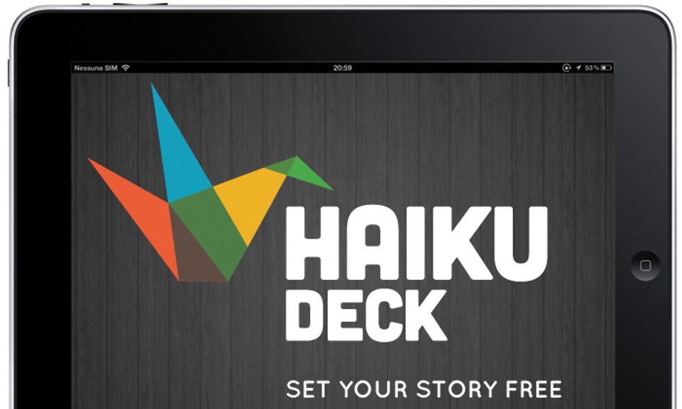 Le migliori applicazioni per iPad: Haiku Deck