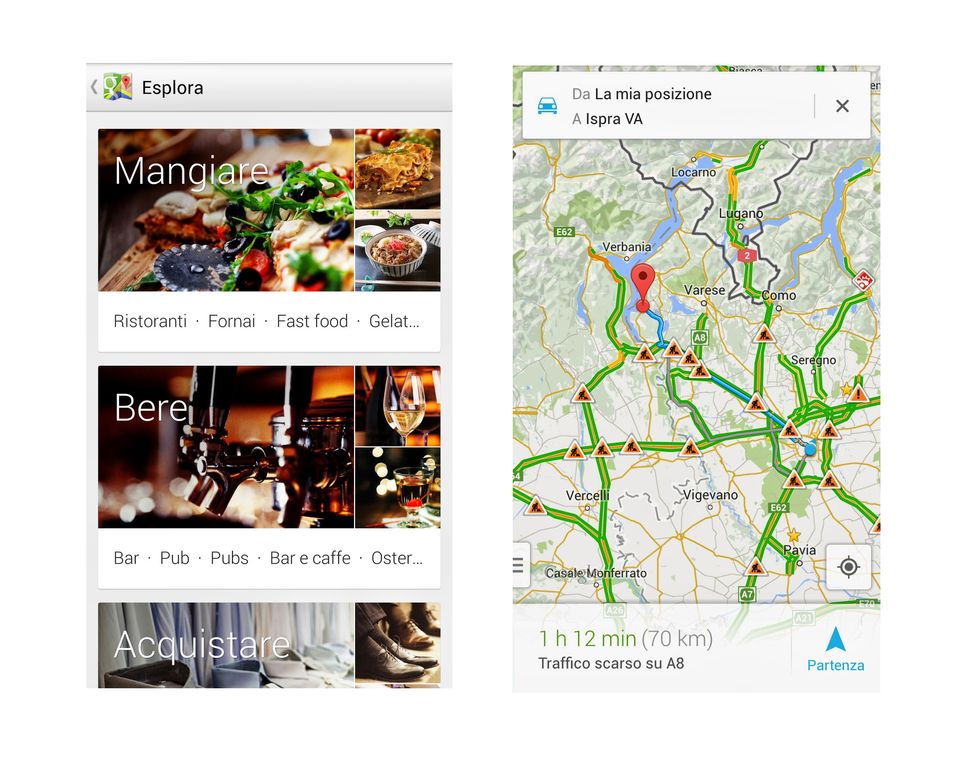 Google Maps, come cambia l'app per smartphone e tablet