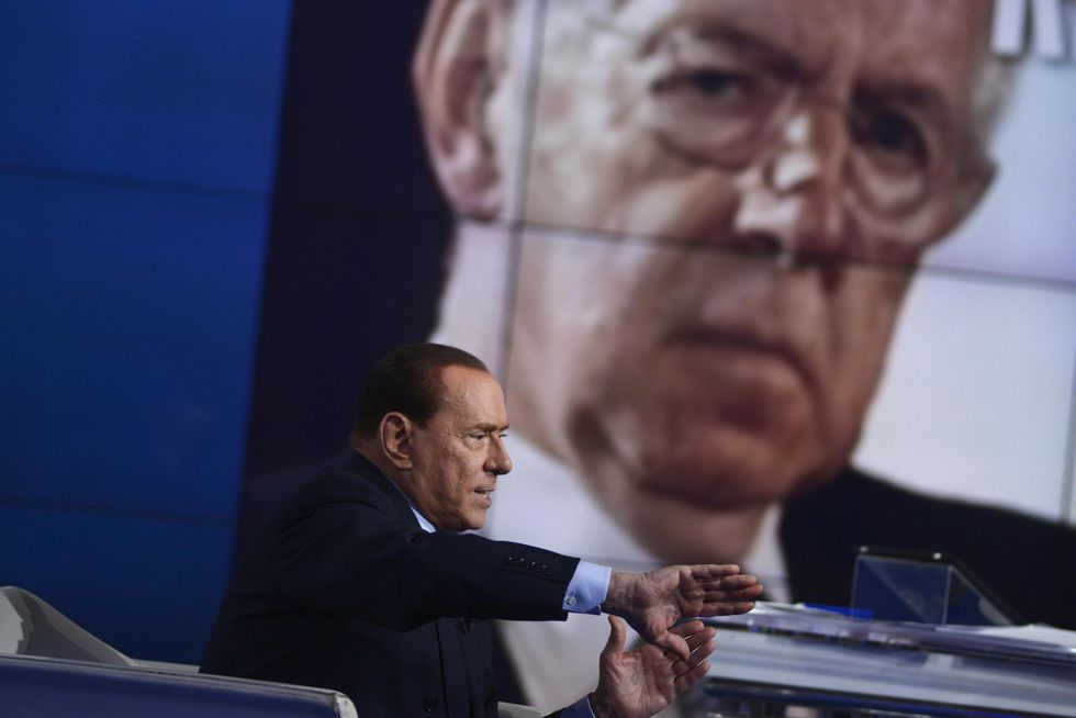 Ciclone Berlusconi sul piccolo schermo