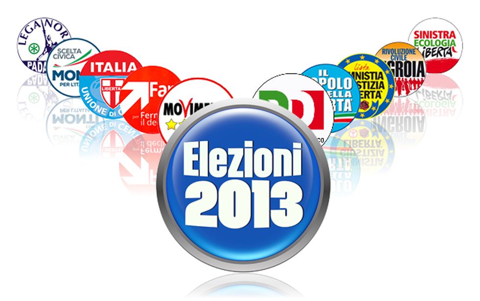 Elezioni 2013, partito per partito - Infografica