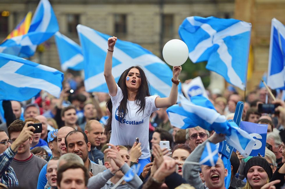Vigilia di referendum in Scozia e altre foto del giorno, 17.09.2014