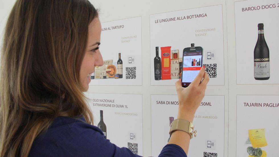 Vodafone SmartPoster: come fare la spesa da un cartellone intelligente