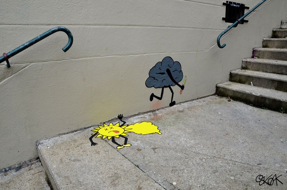 Street Art: umorismo da strada