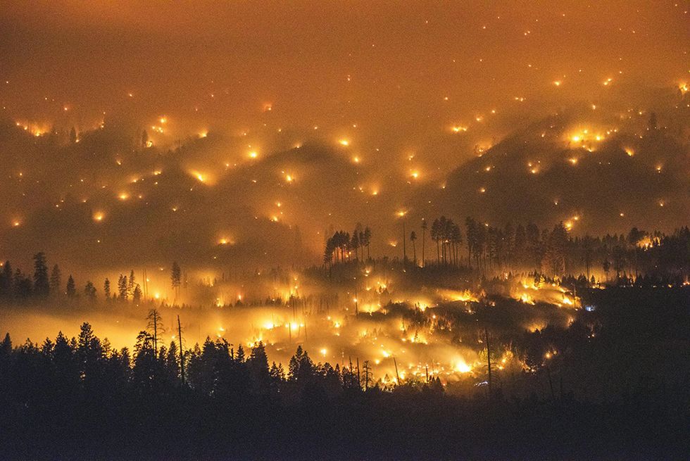 Gli incendi in California e altre foto del giorno, 28.07.2014