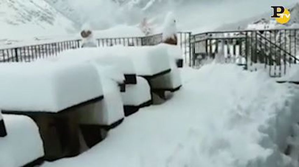 Livigno: Alpi innevate | VIDEO