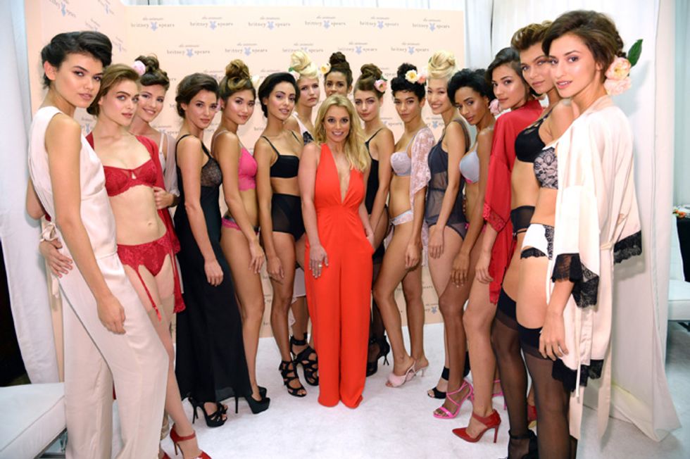 La linea di lingerie firmata Britney Spears