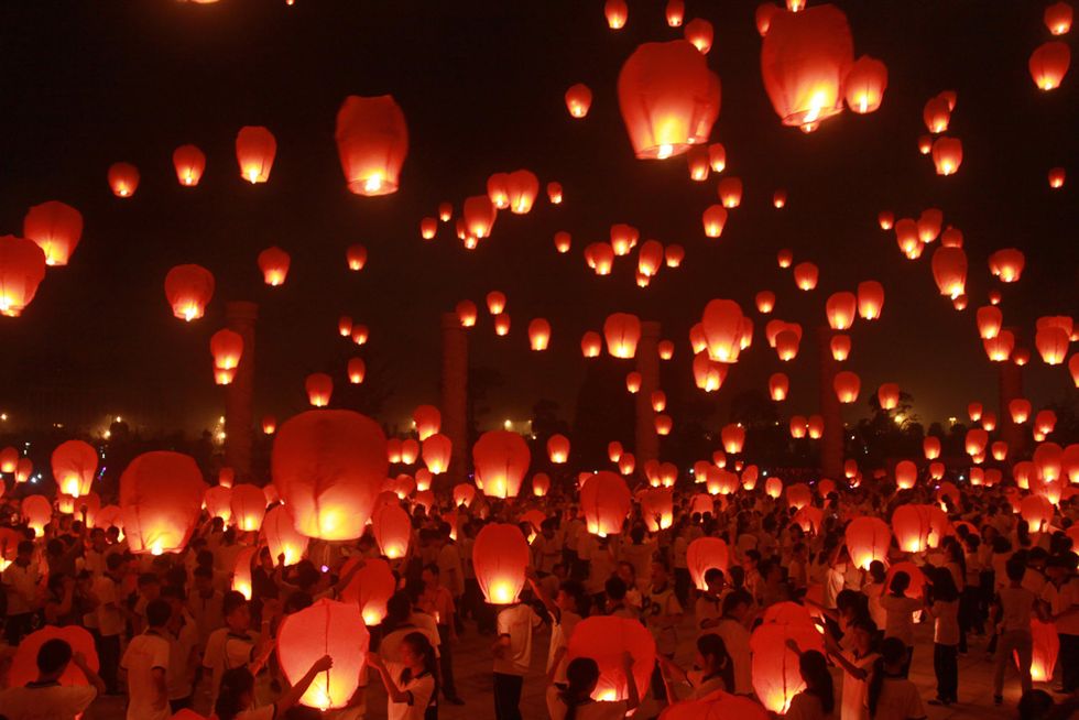 Foto dalla Festa di metà autunno in Cina