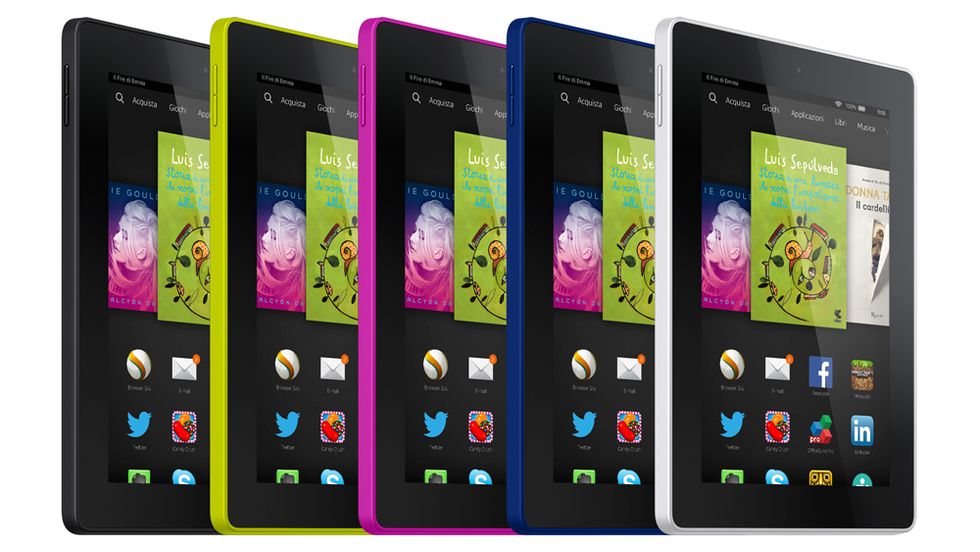 Amazon: quattro nuovi tablet e un e-reader