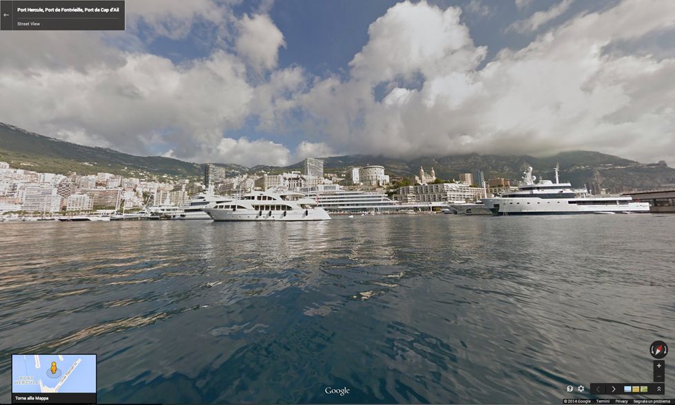 Google Street View nei porti della Costa Azzurra