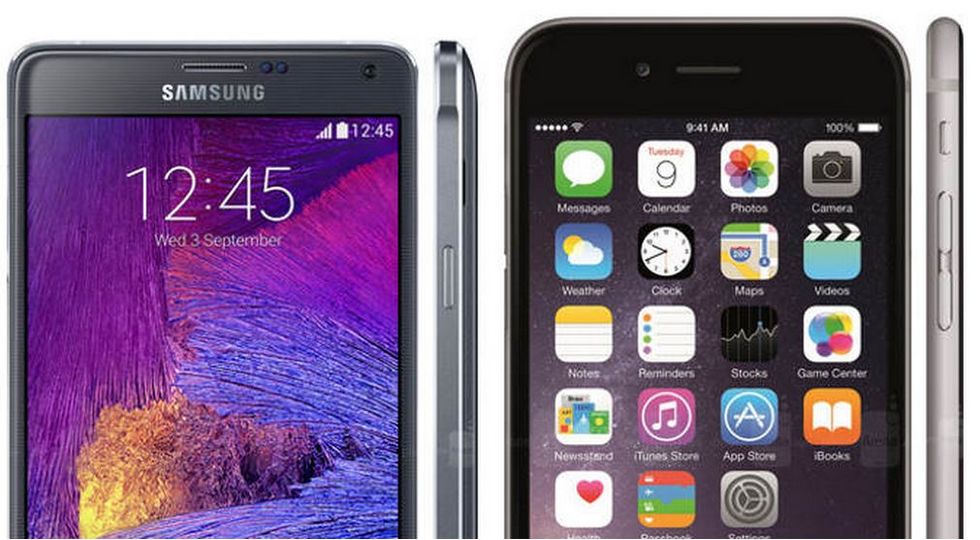 iPhone 6 Plus contro Galaxy Note 4 - Le foto