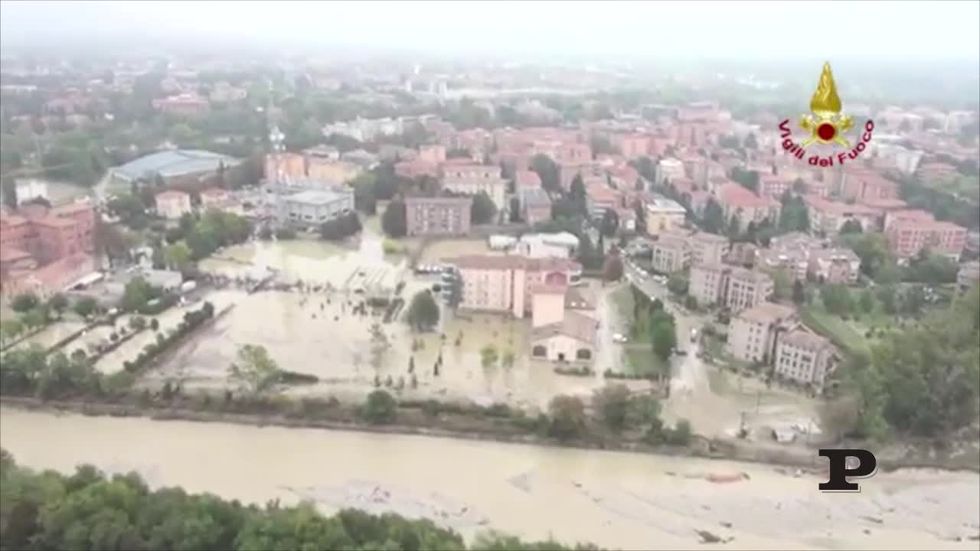 Alluvione Parma: le immagini dall'alto