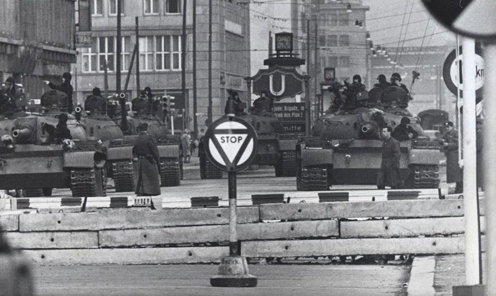 Il Muro di Berlino nelle foto della CIA