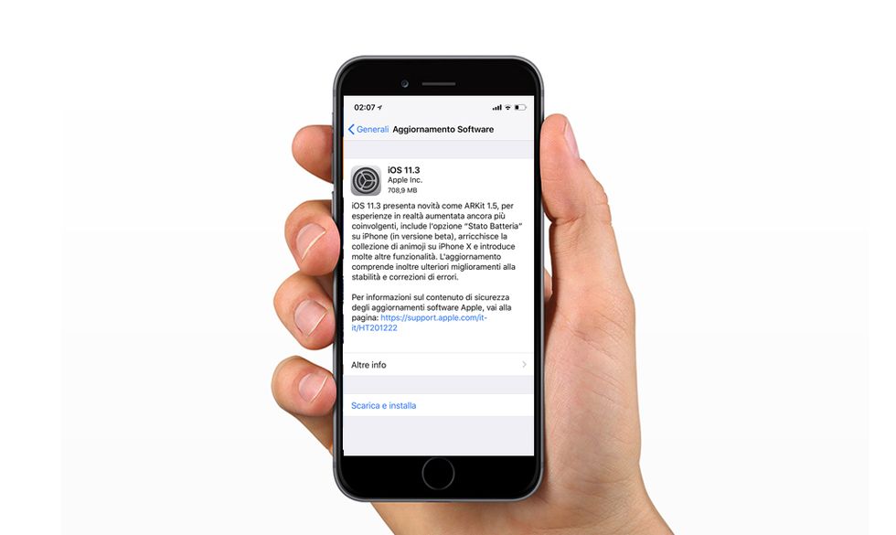 Apple iOS 11.3: perché è importante scaricare l'aggiornamento