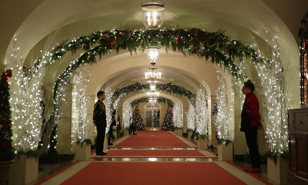 Gli addobbi di Natale alla Casa Bianca