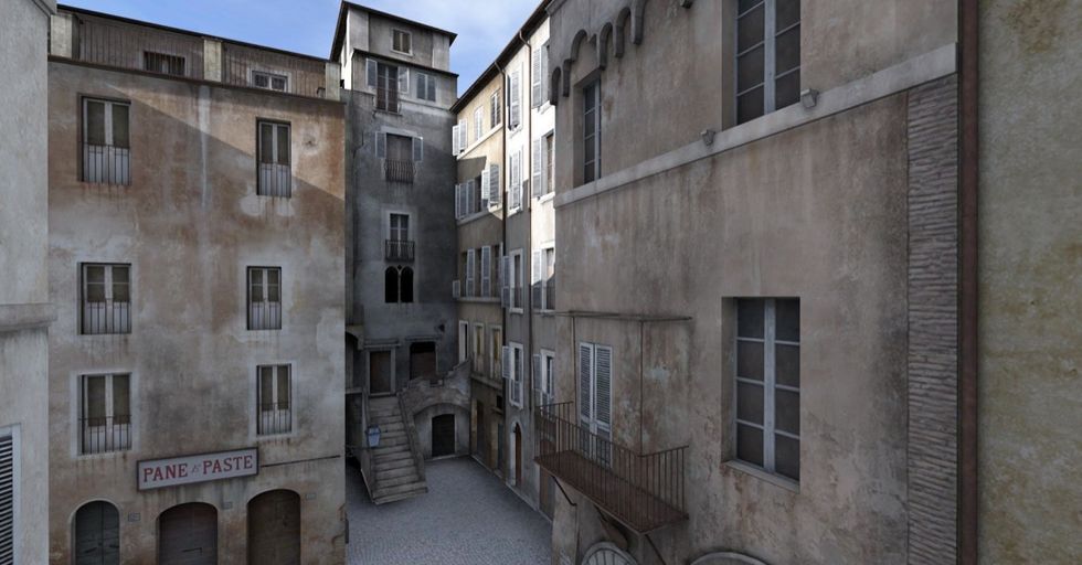 Il Ghetto di Roma ricostruito in 3D