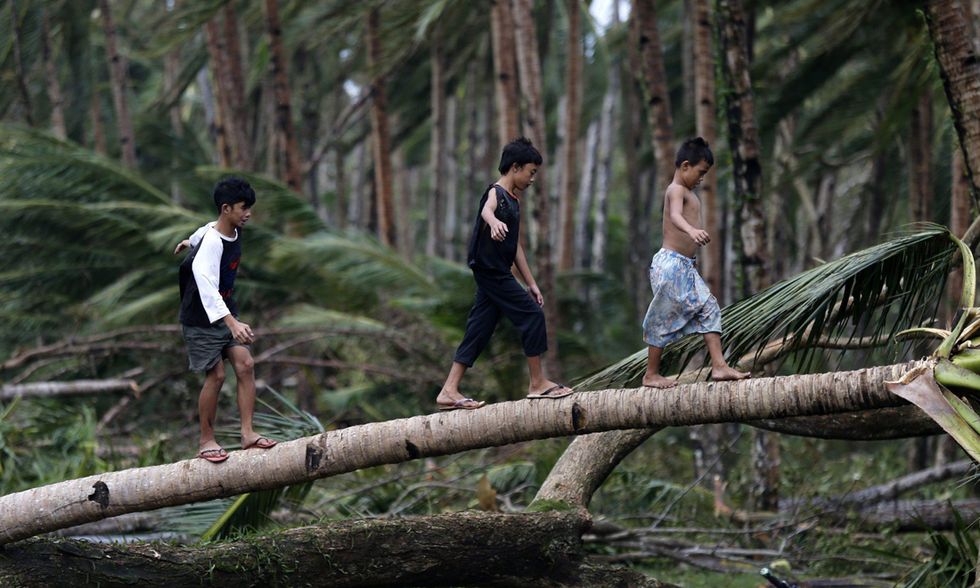 Il tifone Hagupit sulle Filippine - Foto