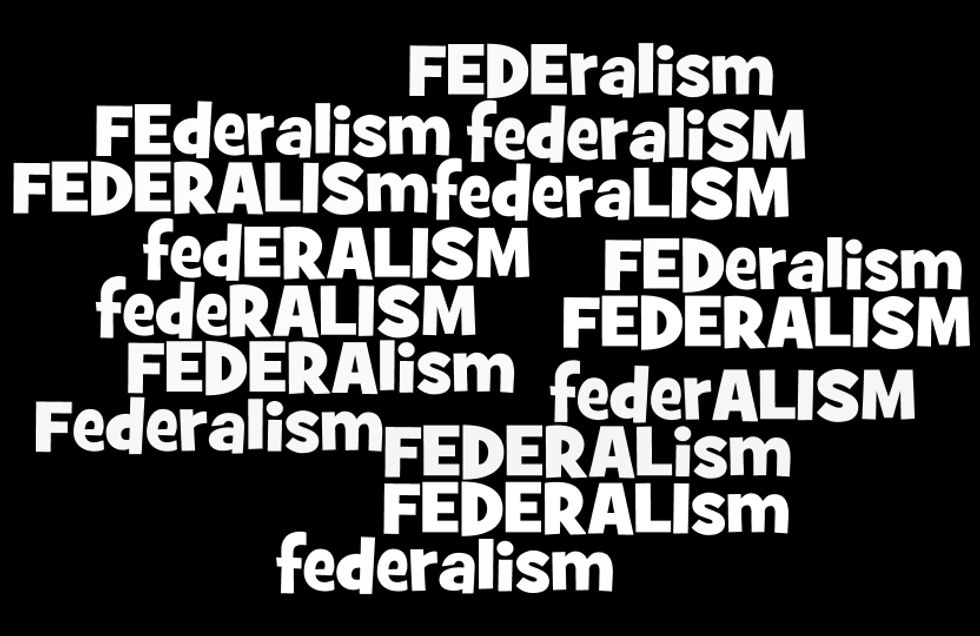 Federalism with more taxes