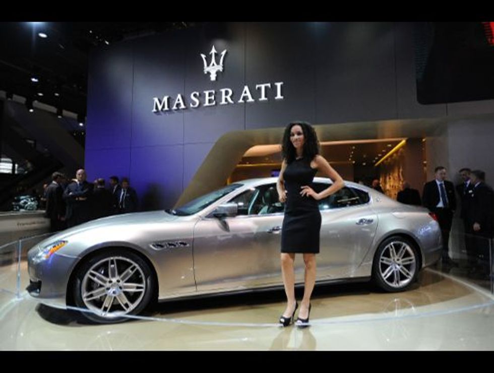 Maserati Quattroporte, an Italian car with a "special" style